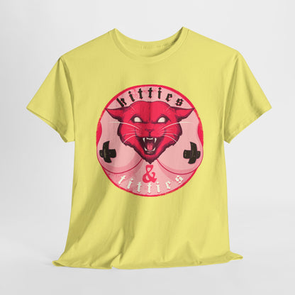 Kitties & Titties Unisex Heavy Cotton Tee
