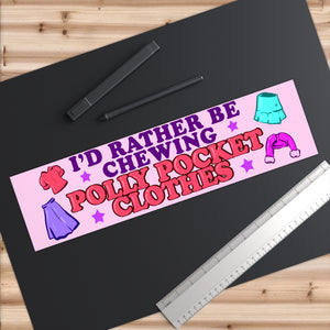 Girl Snack Bumper Stickers