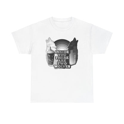 Two Wolves Unisex Heavy Cotton Tee