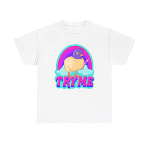 Try Me Unisex Heavy Cotton Tee