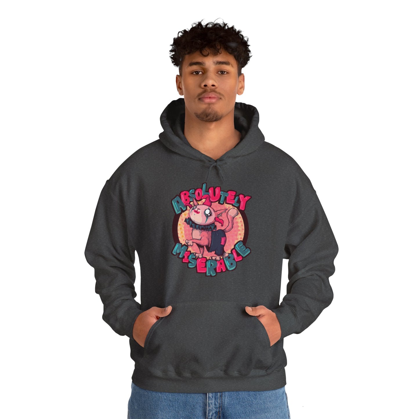 Absolutely Miserable Unisex Heavy Blend Hooded Sweatshirt