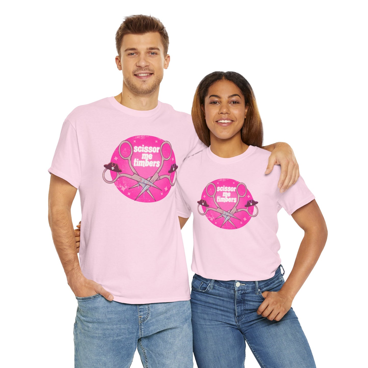 Scissor Me Timbers Unisex Heavy Cotton Tee