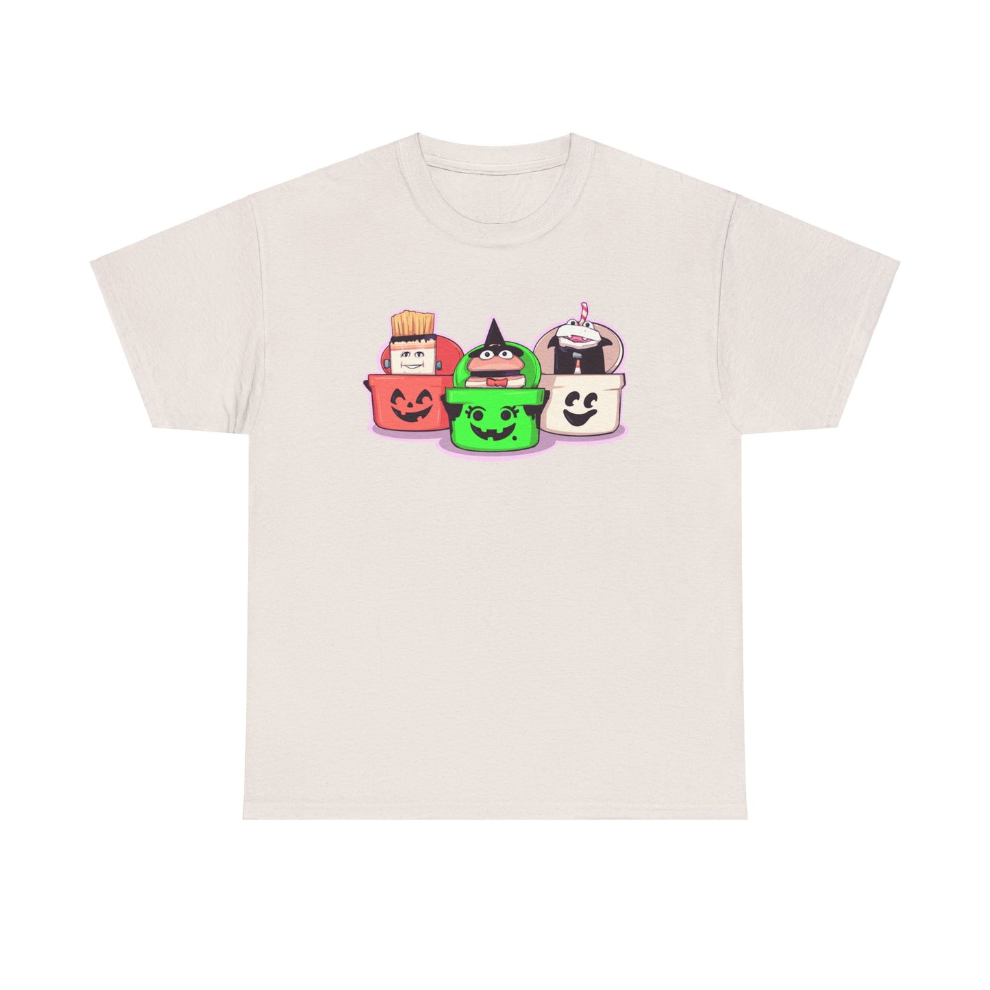 Spooky Fast Food Unisex Heavy Cotton Tee