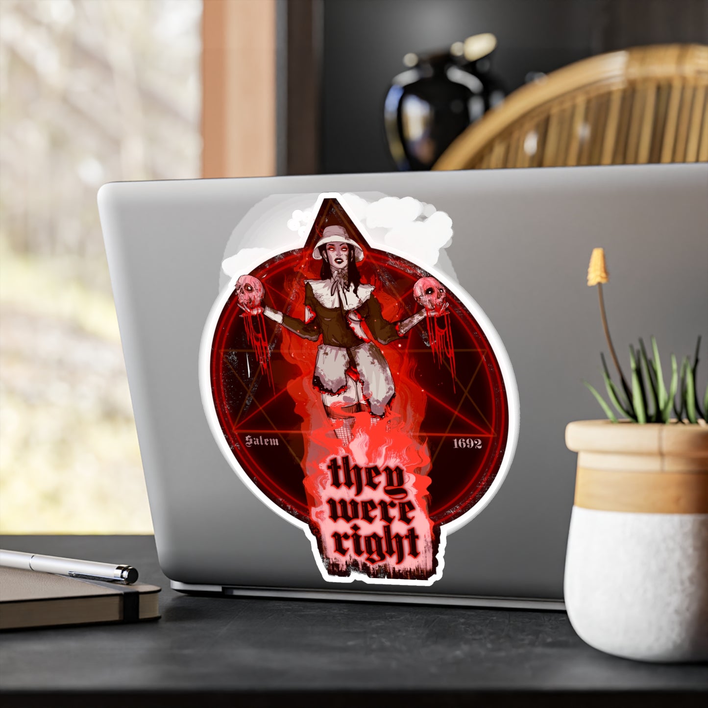 They Were Right Kiss-Cut Vinyl Decal