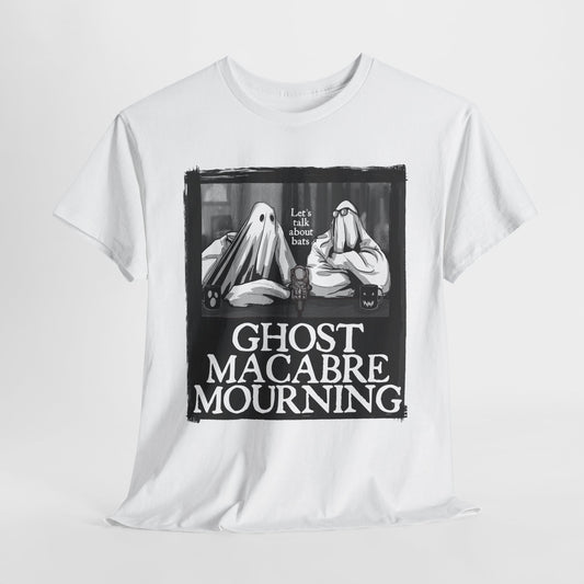Ghost Macabre Mourning Unisex Heavy Cotton Tee