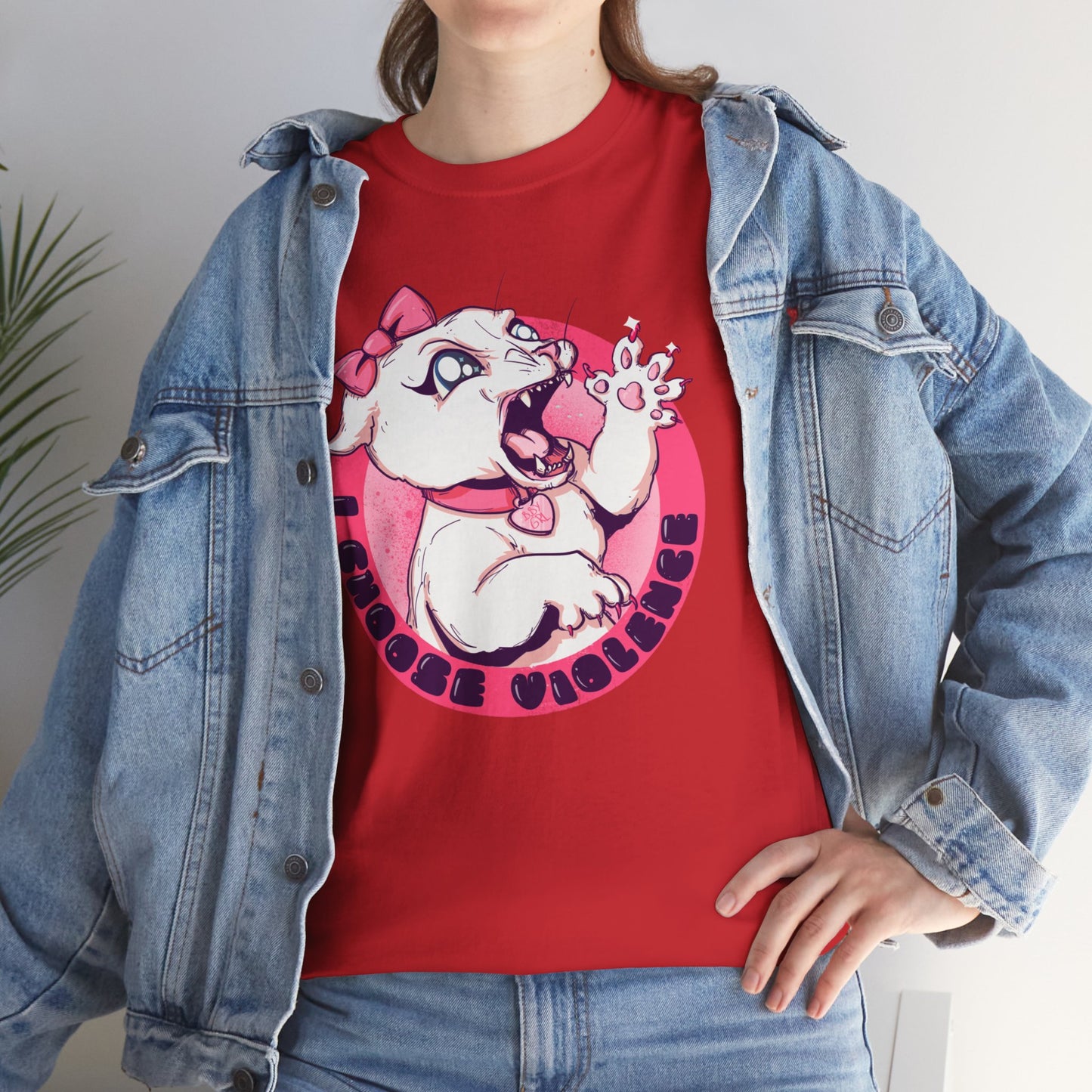 Killer Kitty Unisex Heavy Cotton Tee