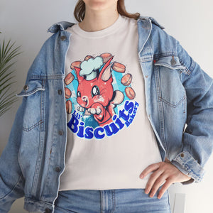 Lil Biscuits Cat Bakery Unisex Heavy Cotton Tee