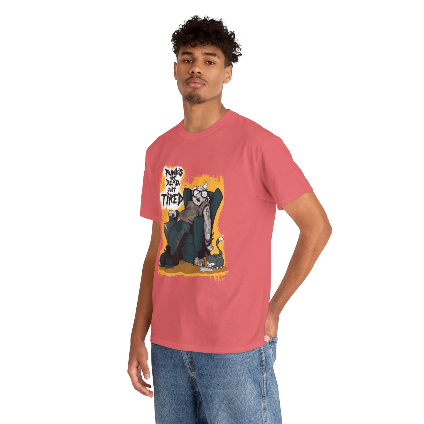 Old Punk Unisex Heavy Cotton Tee