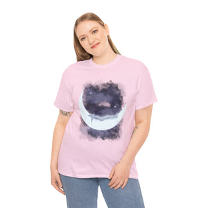 The Girl Who Loved The Moon Unisex Heavy Cotton Tee