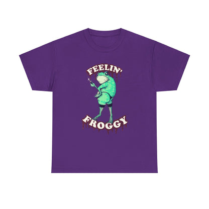 Feelin Froggy Unisex Heavy Cotton Tee