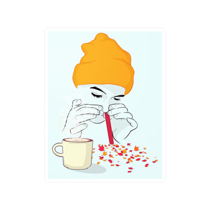 Fall Addict Kiss-Cut Vinyl Decal
