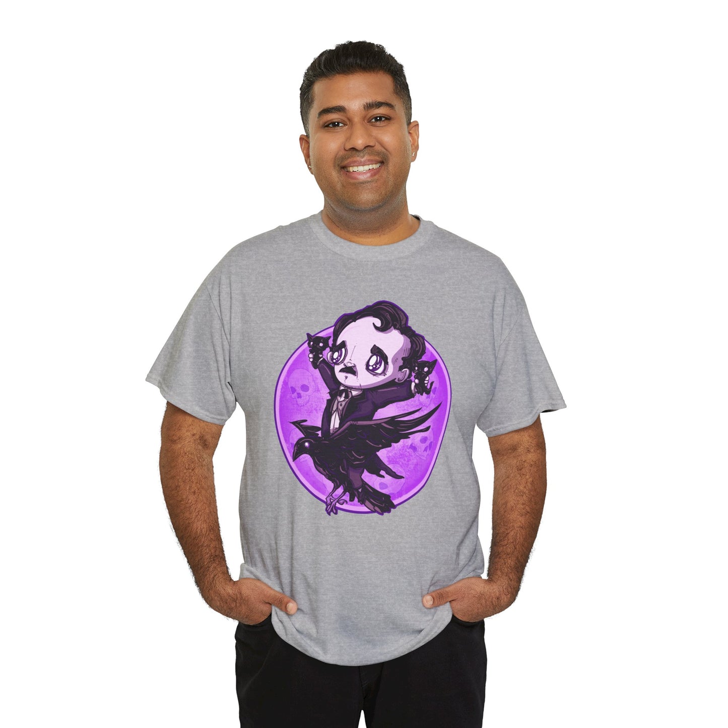 Poe Is Coming Unisex Heavy Cotton Tee