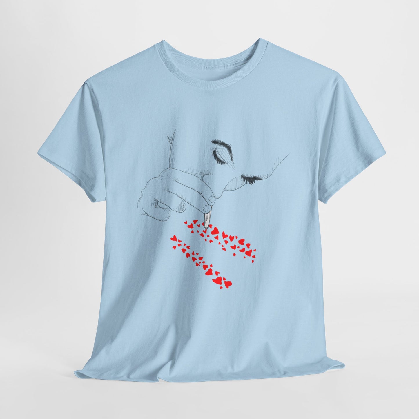 Love Addict Unisex Heavy Cotton Tee