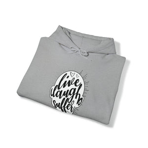 Live Laugh Suffer II Unisex Heavy Blend Hooded Sweatshirt