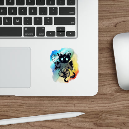 Baphocat Holographic Die-cut Stickers