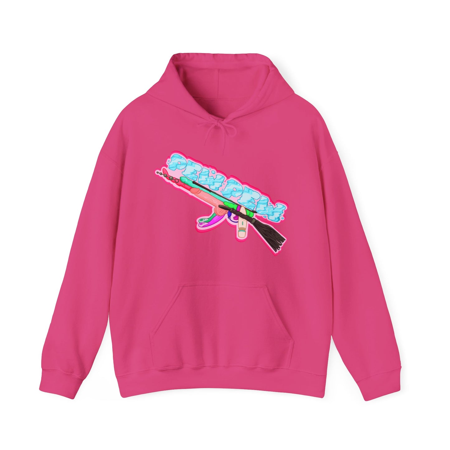 Toy Gun Unisex Heavy Blend Hooded Sweatshirt