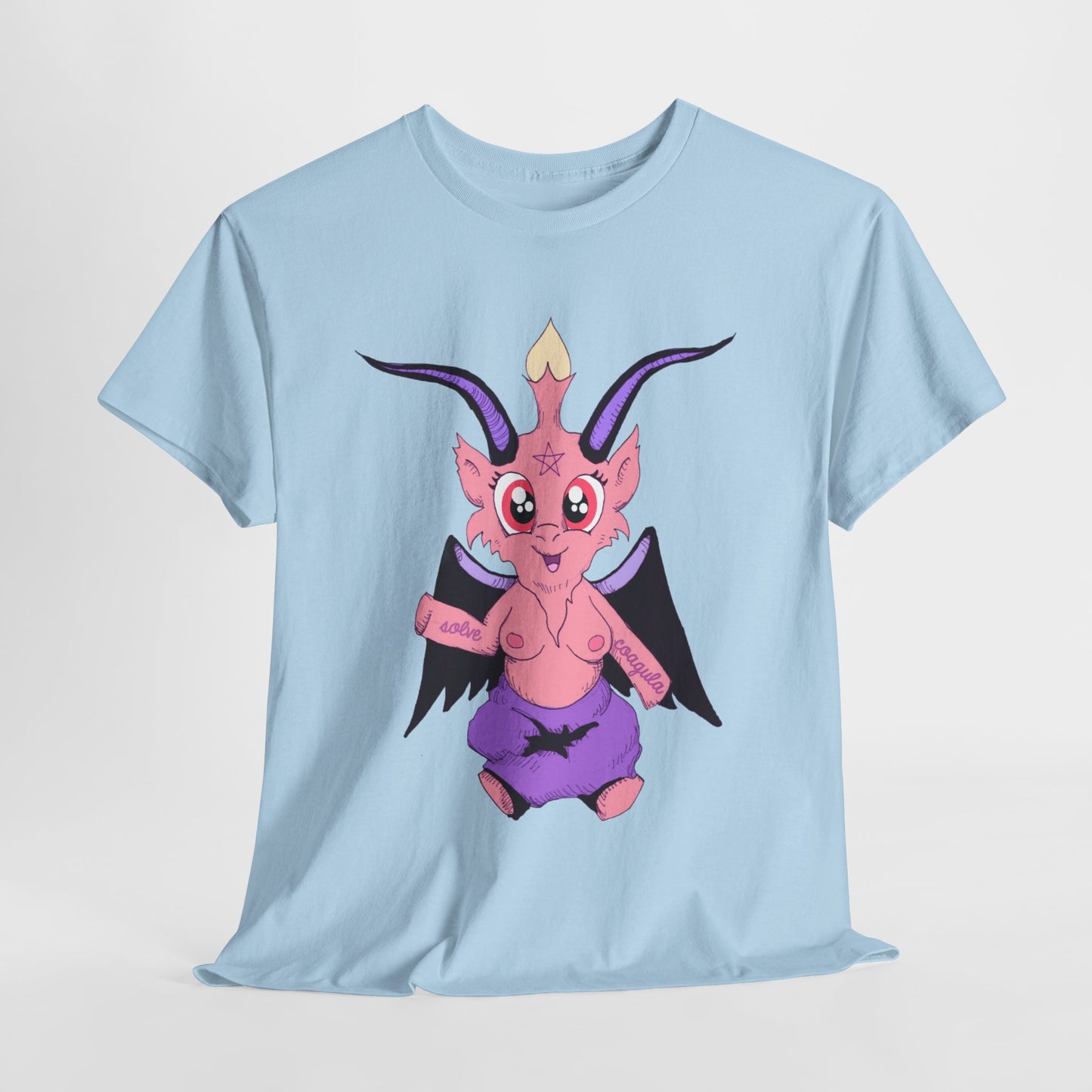 Little Baphomet Unisex Heavy Cotton Tee