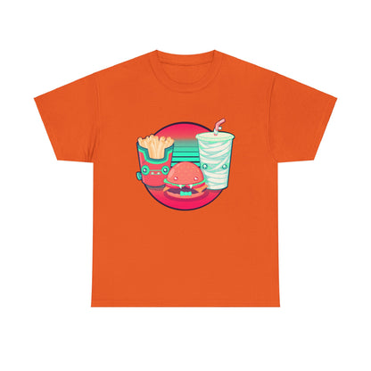 Spooky Fast Food Unisex Heavy Cotton Tee