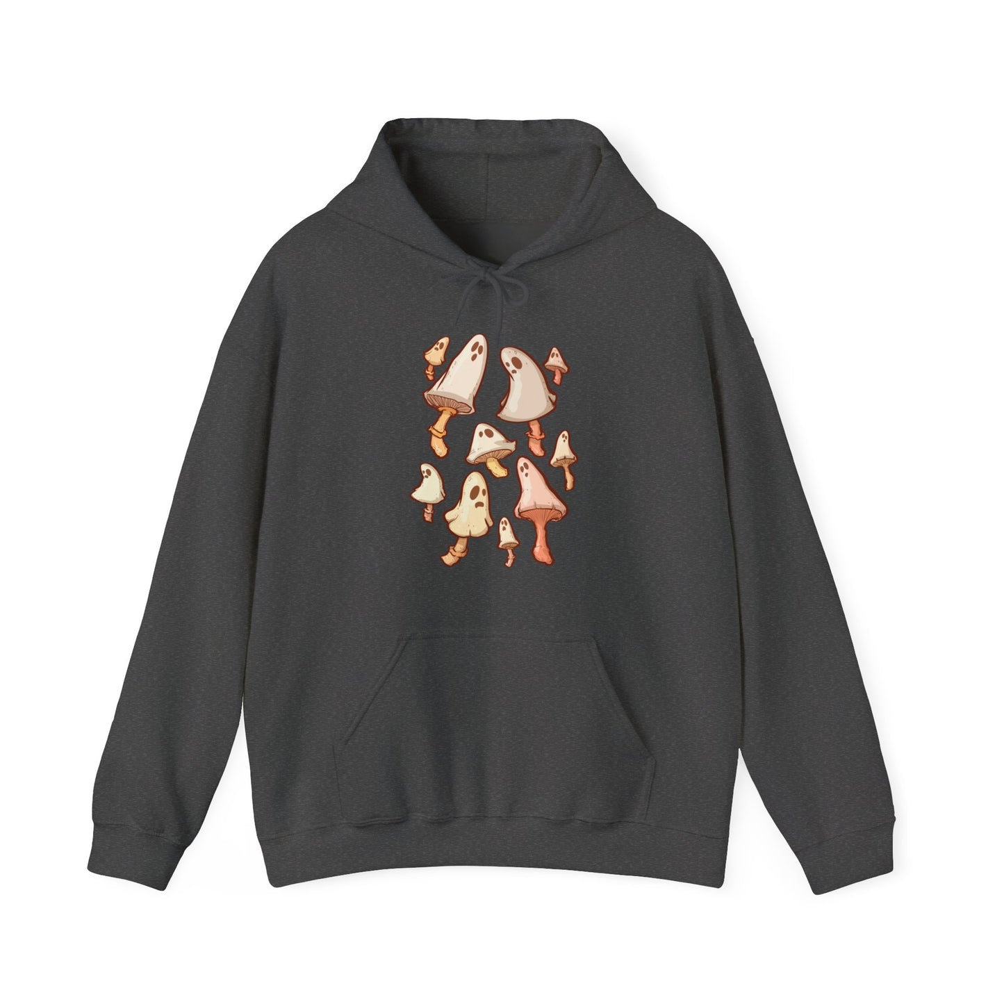 Spooky Mushrooms Unisex Heavy Blend Hooded Sweatshirt