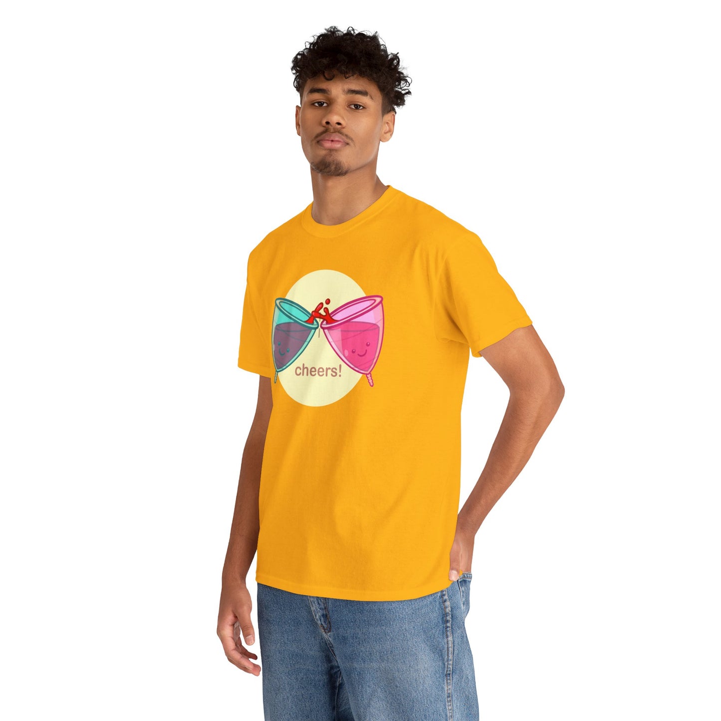Cheers Unisex Heavy Cotton Tee