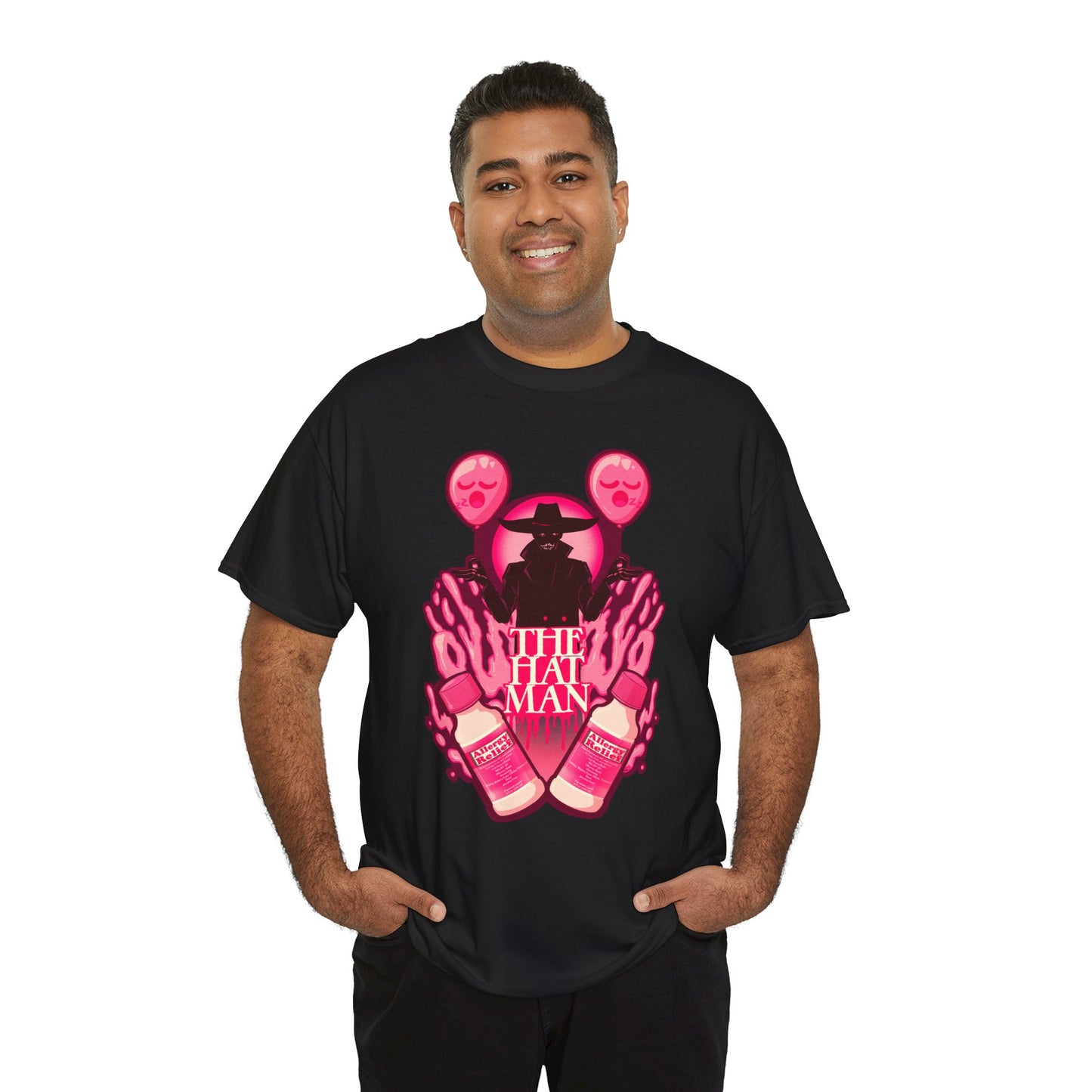 The Hat Man Unisex Heavy Cotton Tee