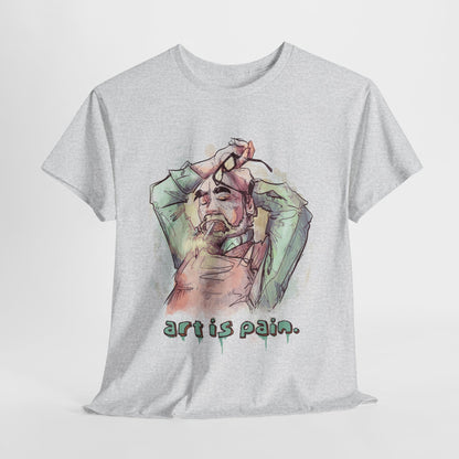 Art Is Pain Unisex Heavy Cotton Tee