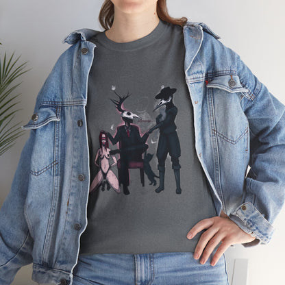 Deer Daddy / Nocturnal Unisex Heavy Cotton Tee