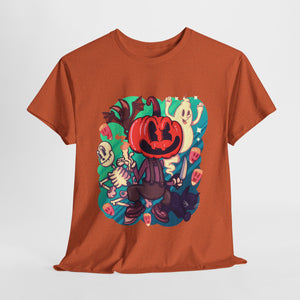 Rubber Hose Halloween Unisex Heavy Cotton Tee