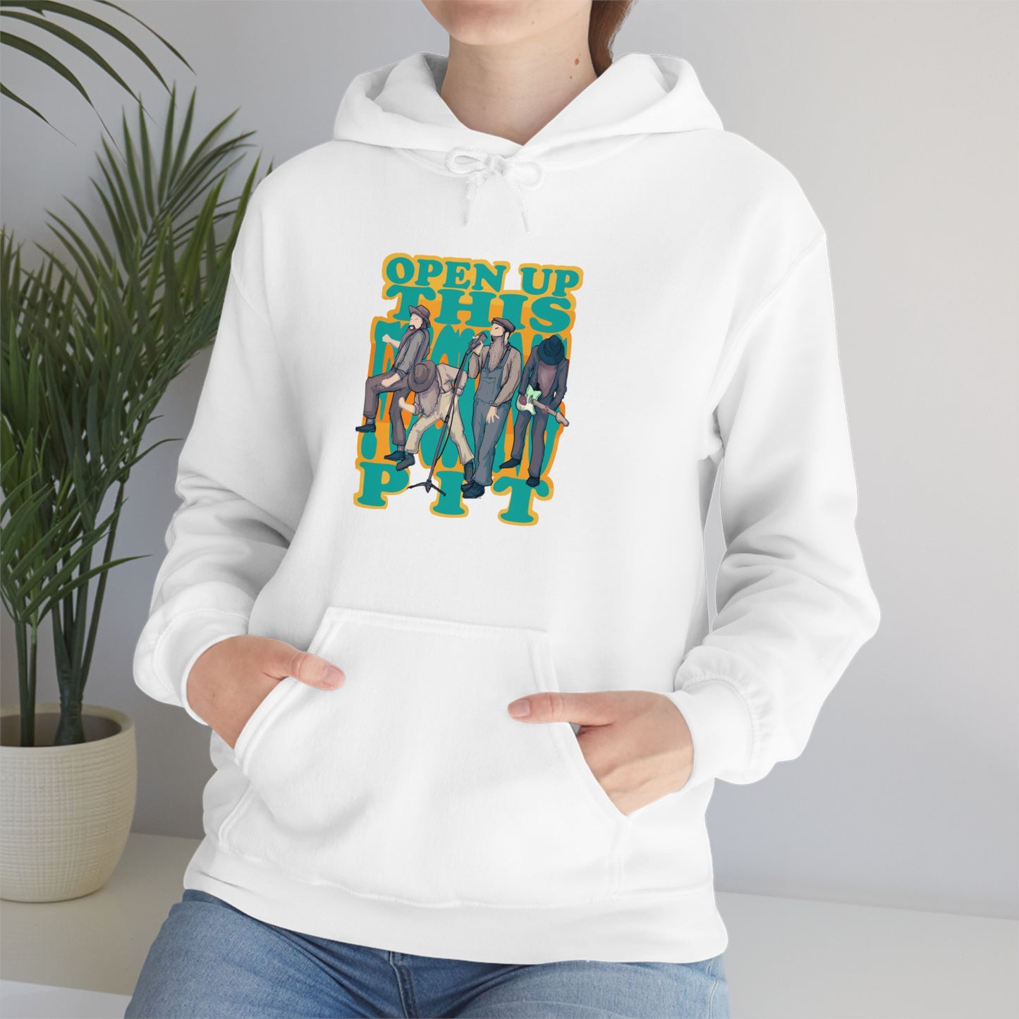 Soggy Metal Unisex Heavy Blend Hooded Sweatshirt