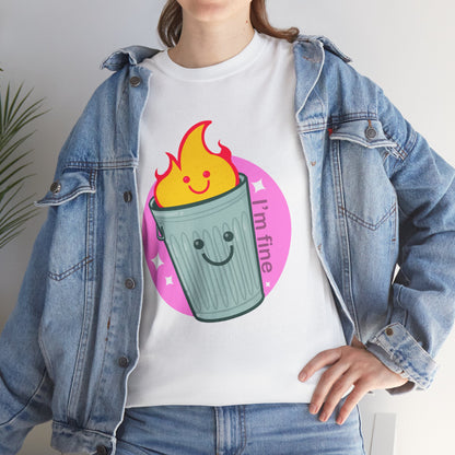 Trash Fire Unisex Heavy Cotton Tee