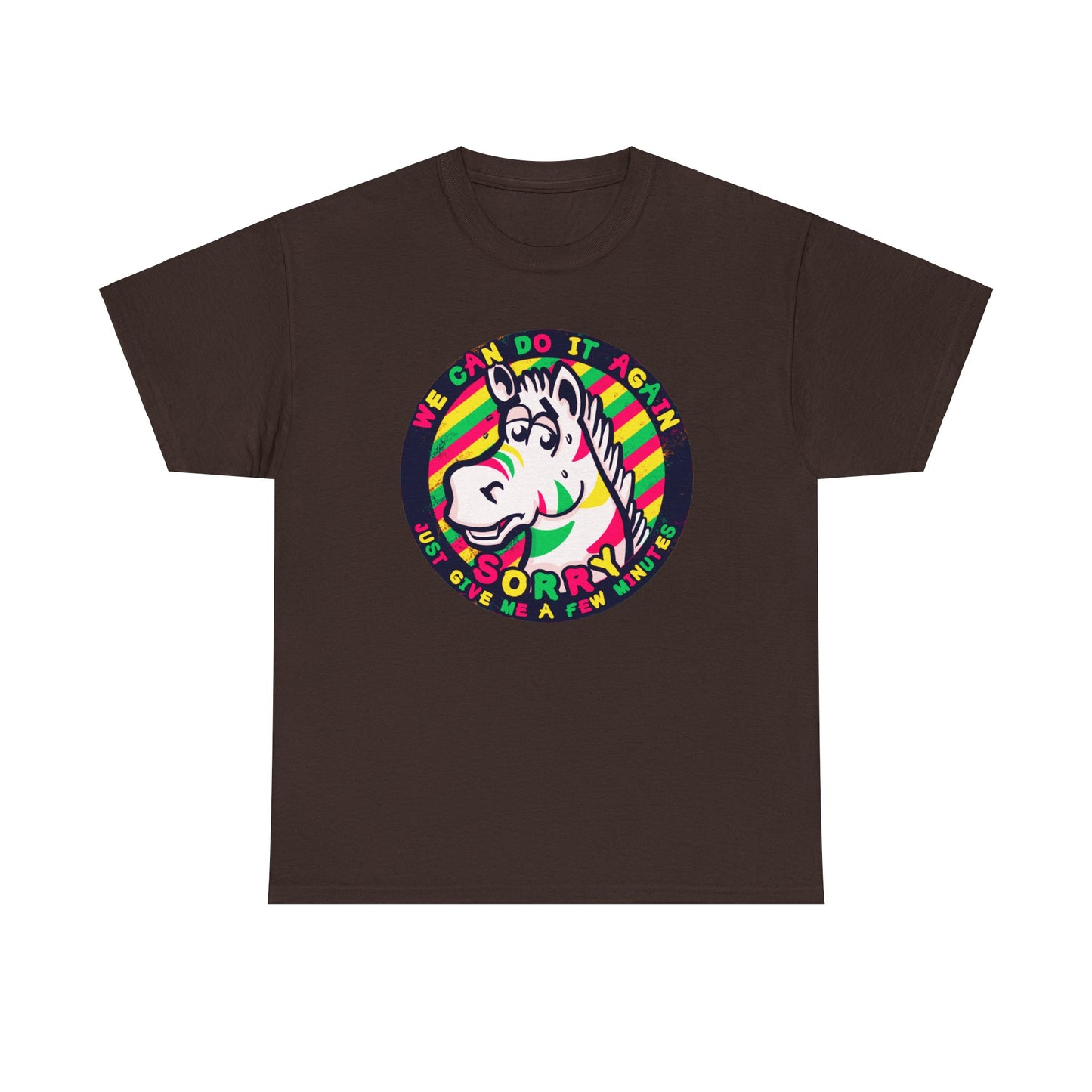 Premature Zebra Unisex Heavy Cotton Tee