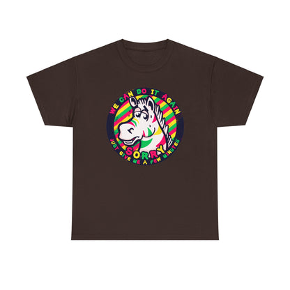 Premature Zebra Unisex Heavy Cotton Tee