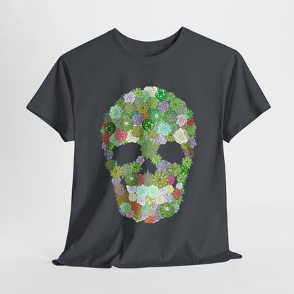 Succulent Skull Unisex Heavy Cotton Tee