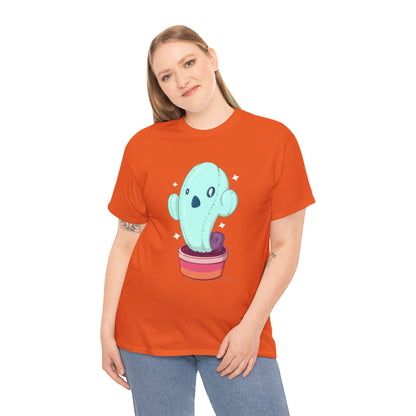 Spooky Succulent Unisex Heavy Cotton Tee