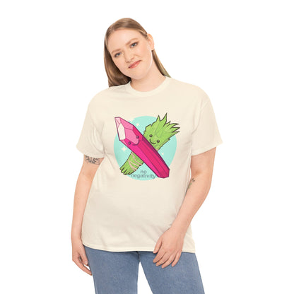 No Negativity Unisex Heavy Cotton Tee