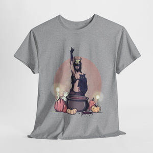 Coffee Witch Unisex Heavy Cotton Tee