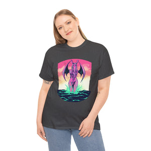 Lady Cthulhu Unisex Heavy Cotton Tee