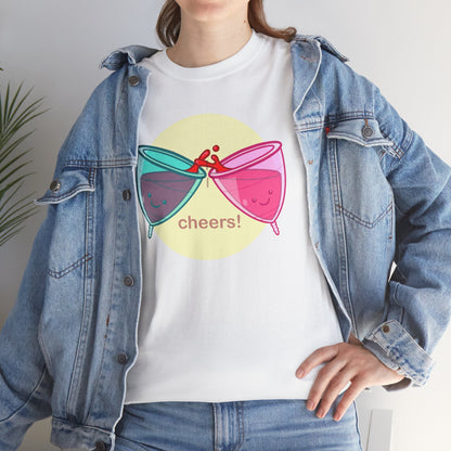 Cheers Unisex Heavy Cotton Tee