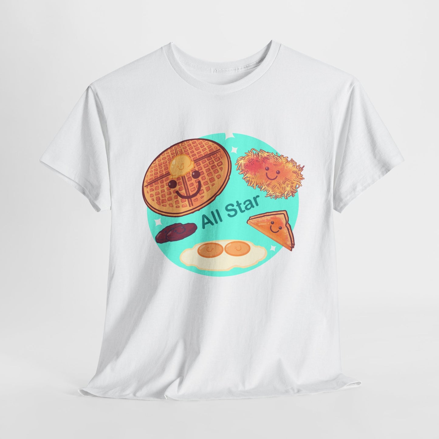 All Star Breakfast Unisex Heavy Cotton Tee