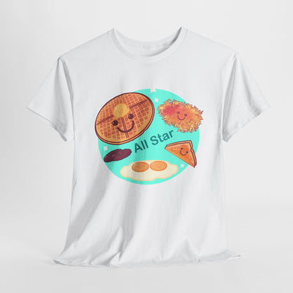 All Star Breakfast Unisex Heavy Cotton Tee