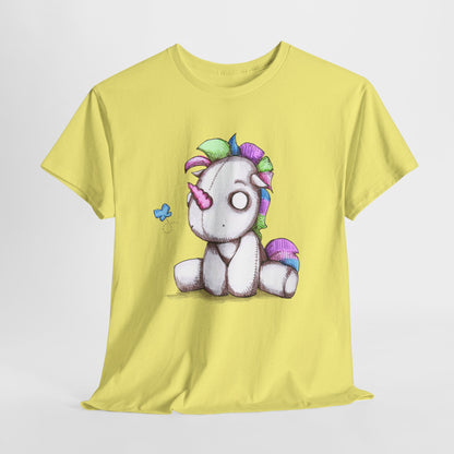 Plushie Unicorn Unisex Heavy Cotton Tee