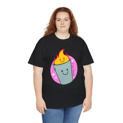 Trash Fire Unisex Heavy Cotton Tee