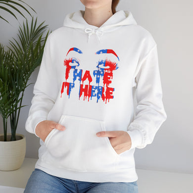 I Hate It Here '24 Unisex Heavy Blend Hooded Sweatshirt