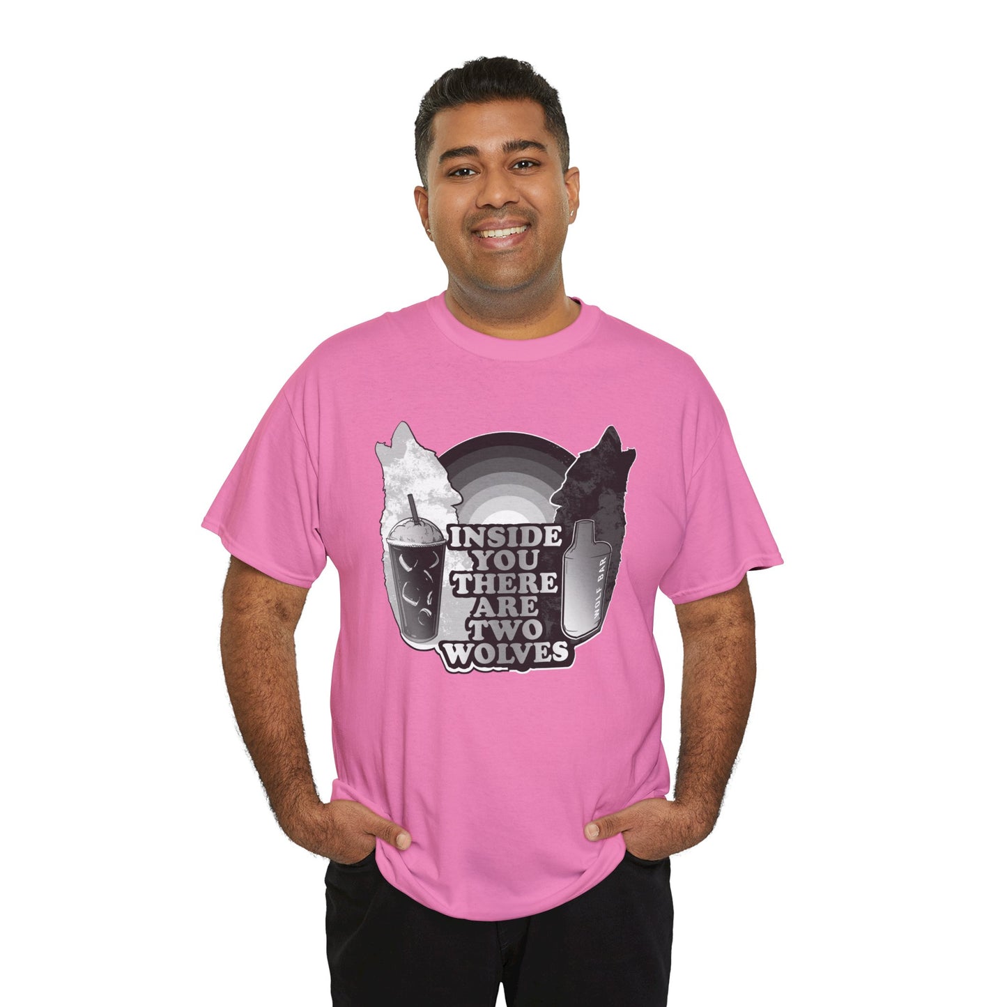 Two Wolves Unisex Heavy Cotton Tee
