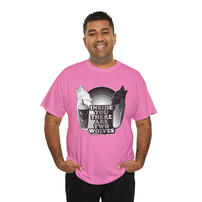 Two Wolves Unisex Heavy Cotton Tee