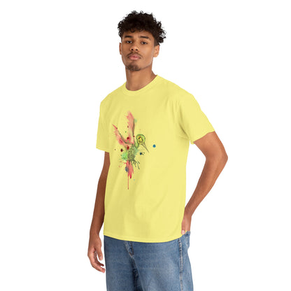 Hummingbird Skeleton Unisex Heavy Cotton Tee
