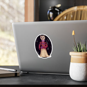 Mysterious Stranger Kiss-Cut Vinyl Decal