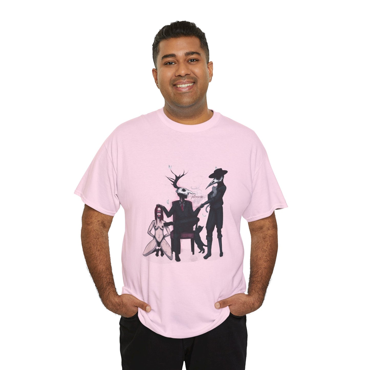 Deer Daddy / Nocturnal Unisex Heavy Cotton Tee