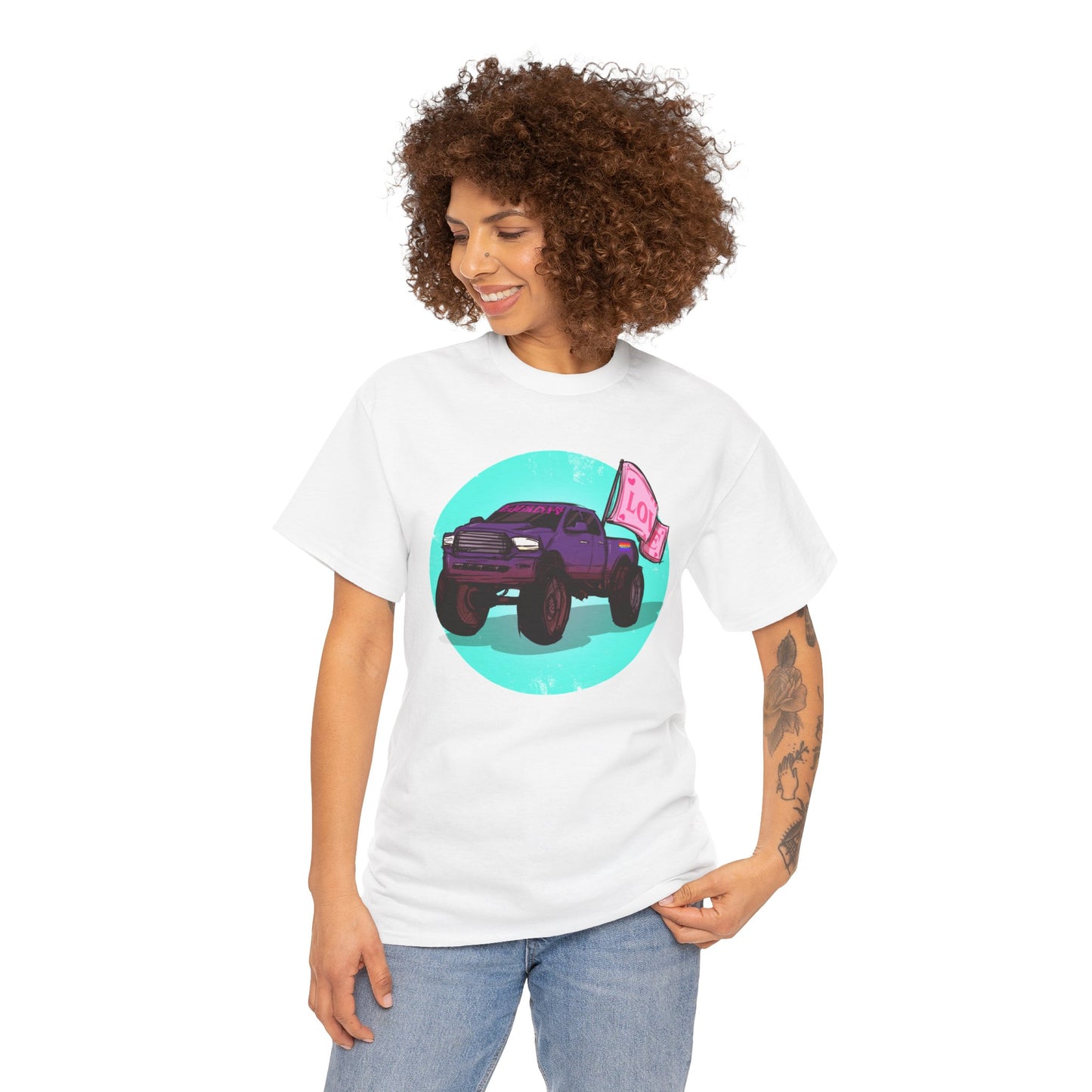 Big Dick Energy Truck Unisex Heavy Cotton Tee