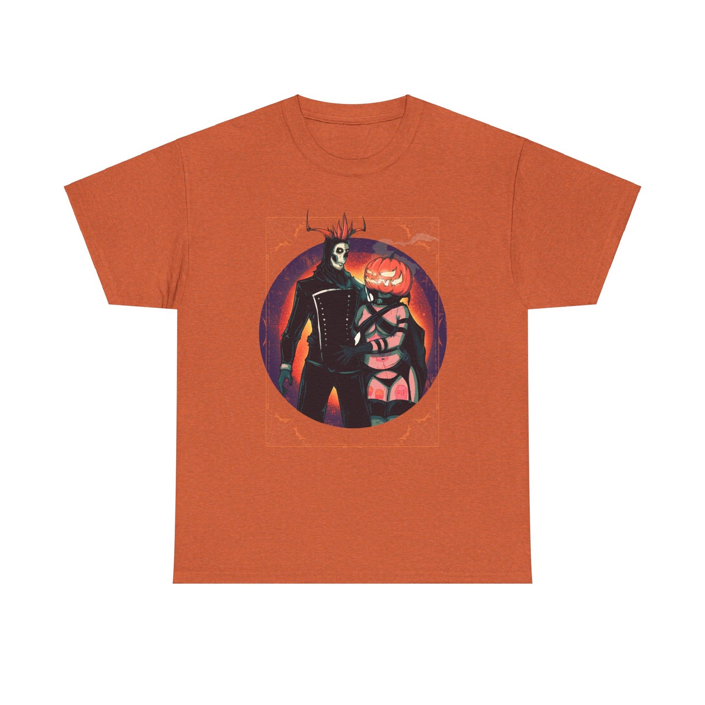 Pumpkin King & Queen Unisex Heavy Cotton Tee